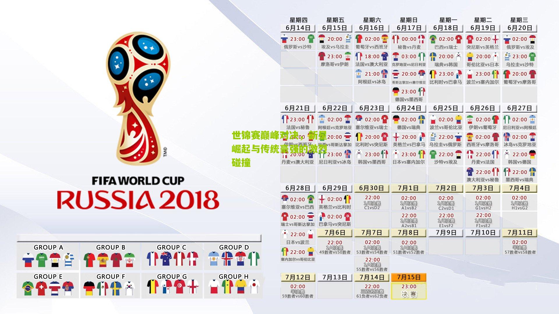 世锦赛巅峰对决，新星崛起与传统豪强的激烈碰撞